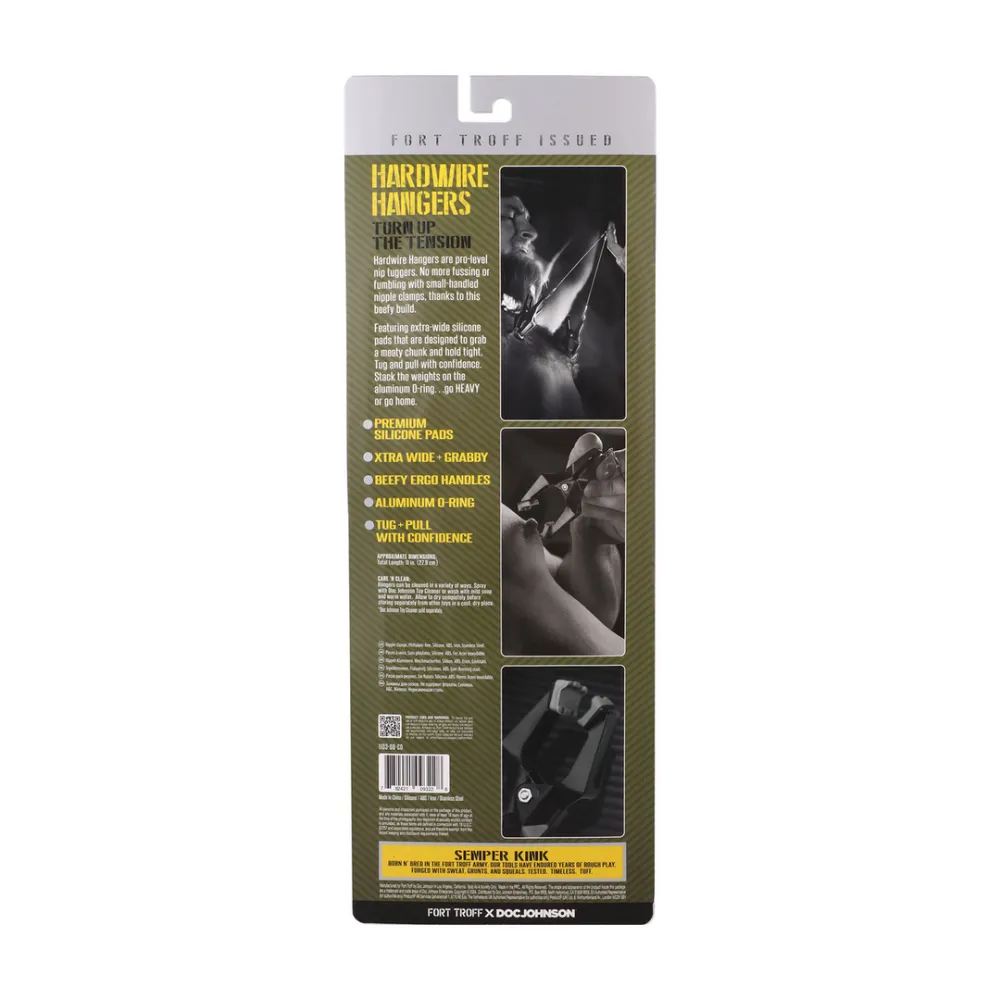 Hardwire Hangers - Zwart/Groen