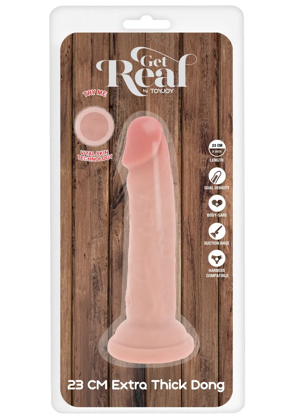 Deluxe Dual Density Thick Dong TPE 23 cm