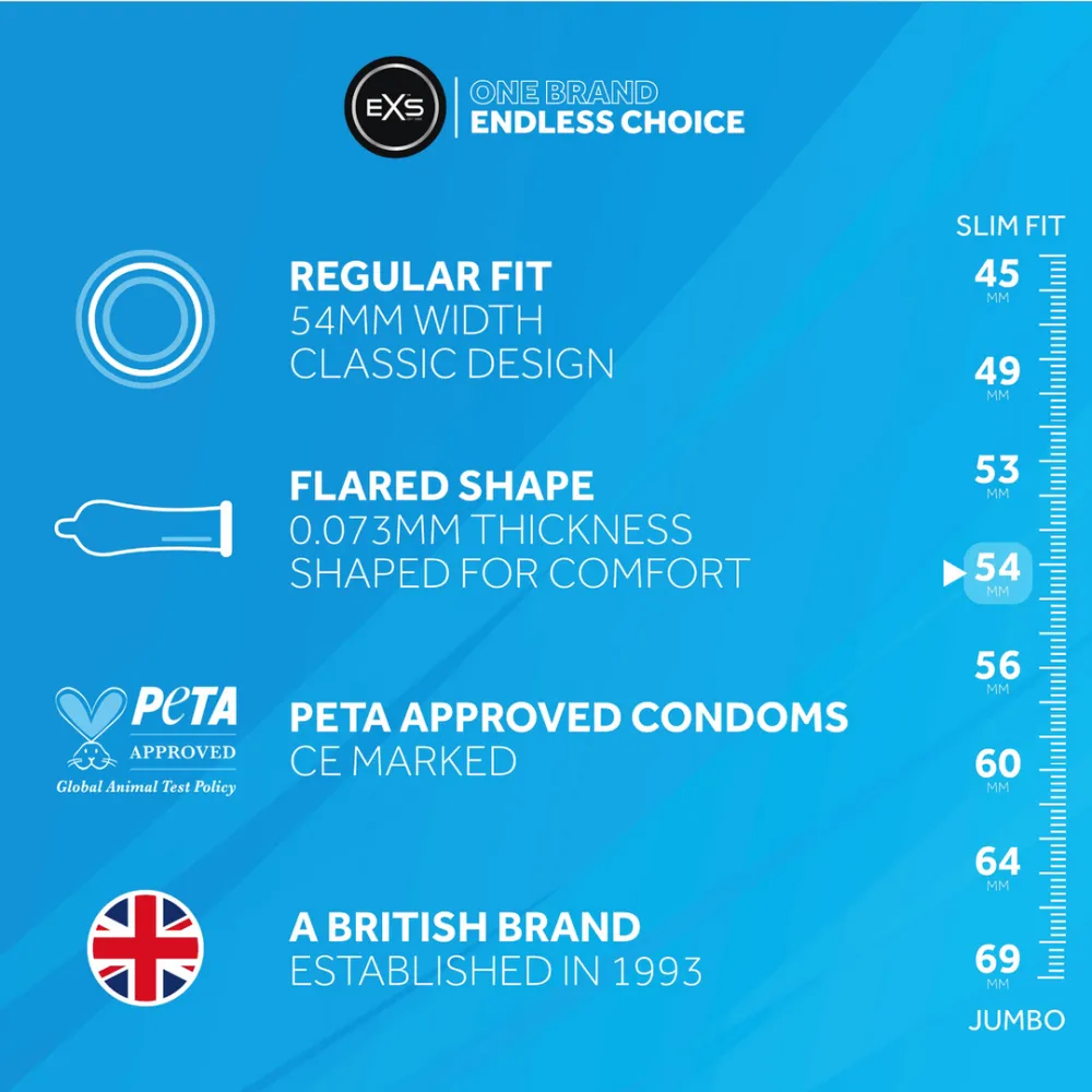 EXS Regular - Condoms - 144 Stukken