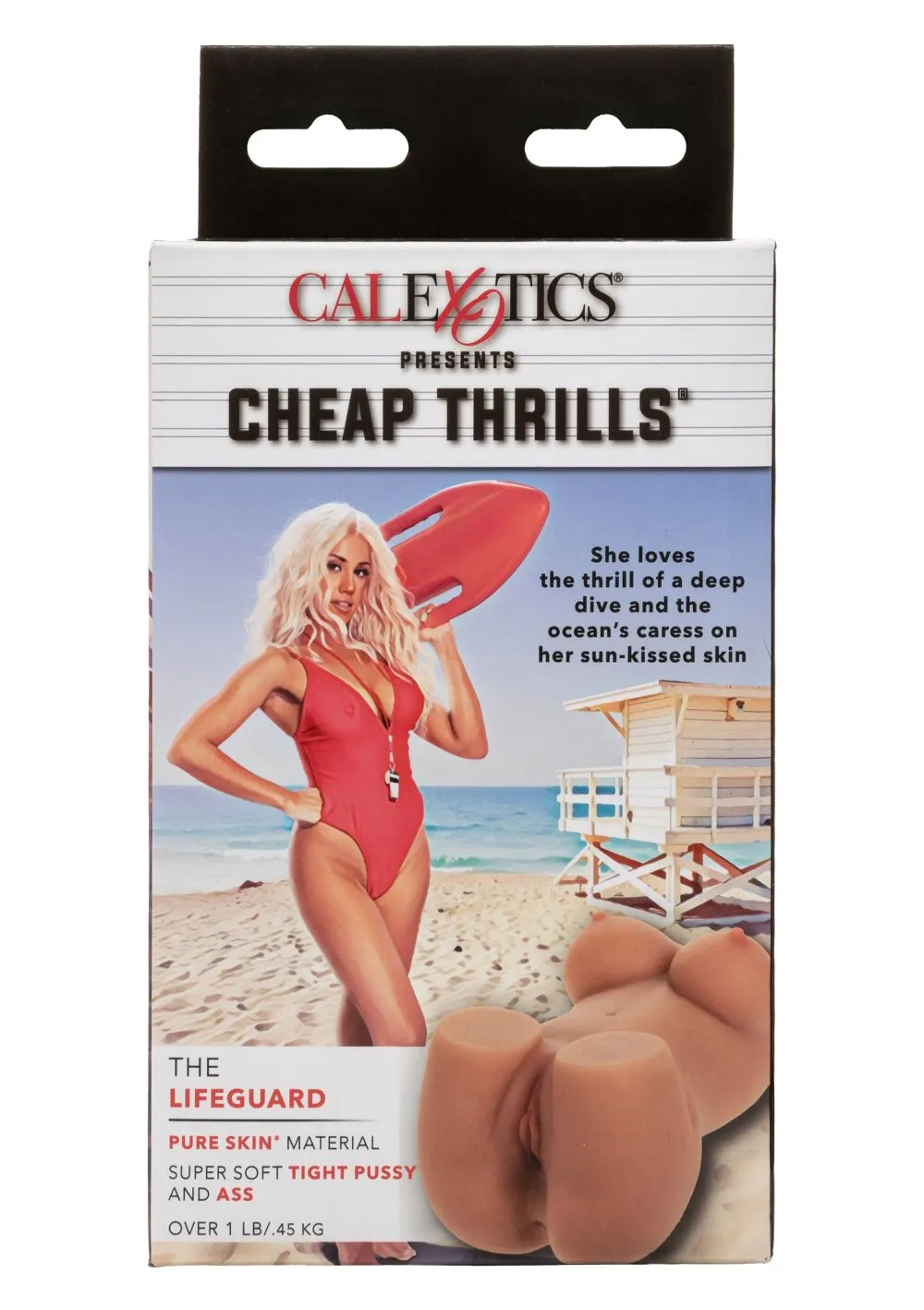 The Lifeguard Pussy and Tits Stroker