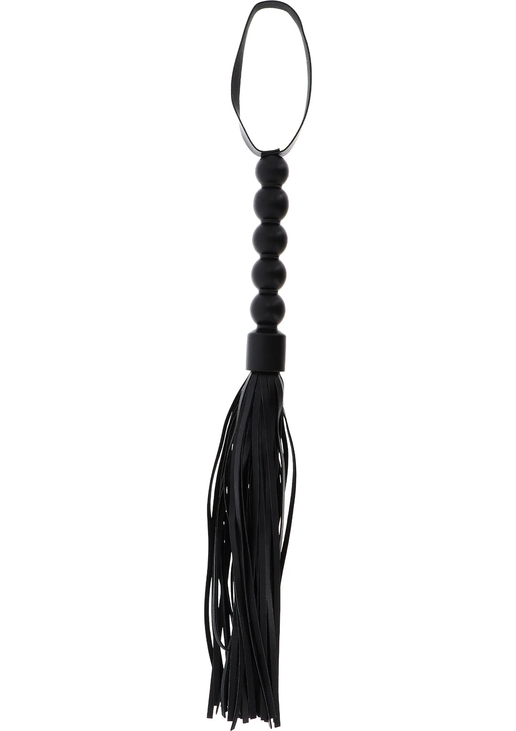 Short Beaded Flogger Whip