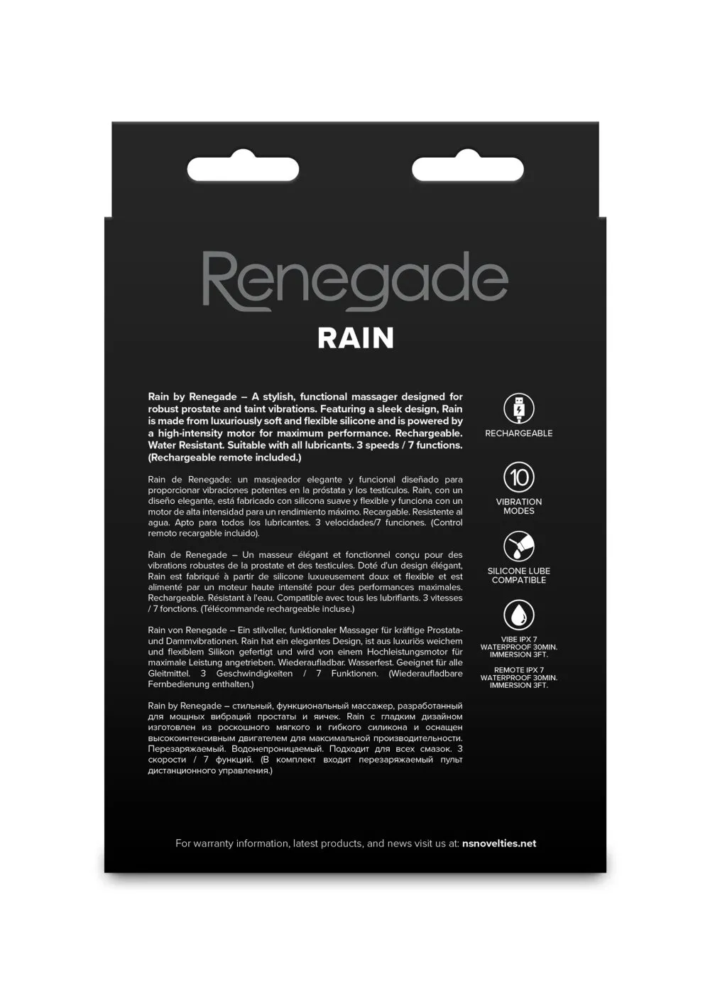 Rain Prostate Plug
