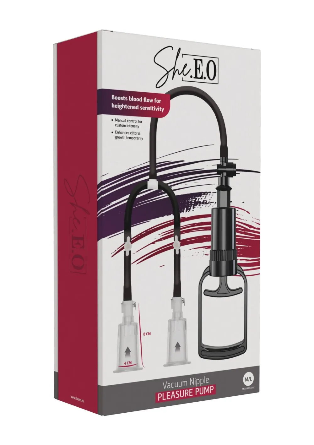 Vacuum Nipple Pleasure Pump M/L
