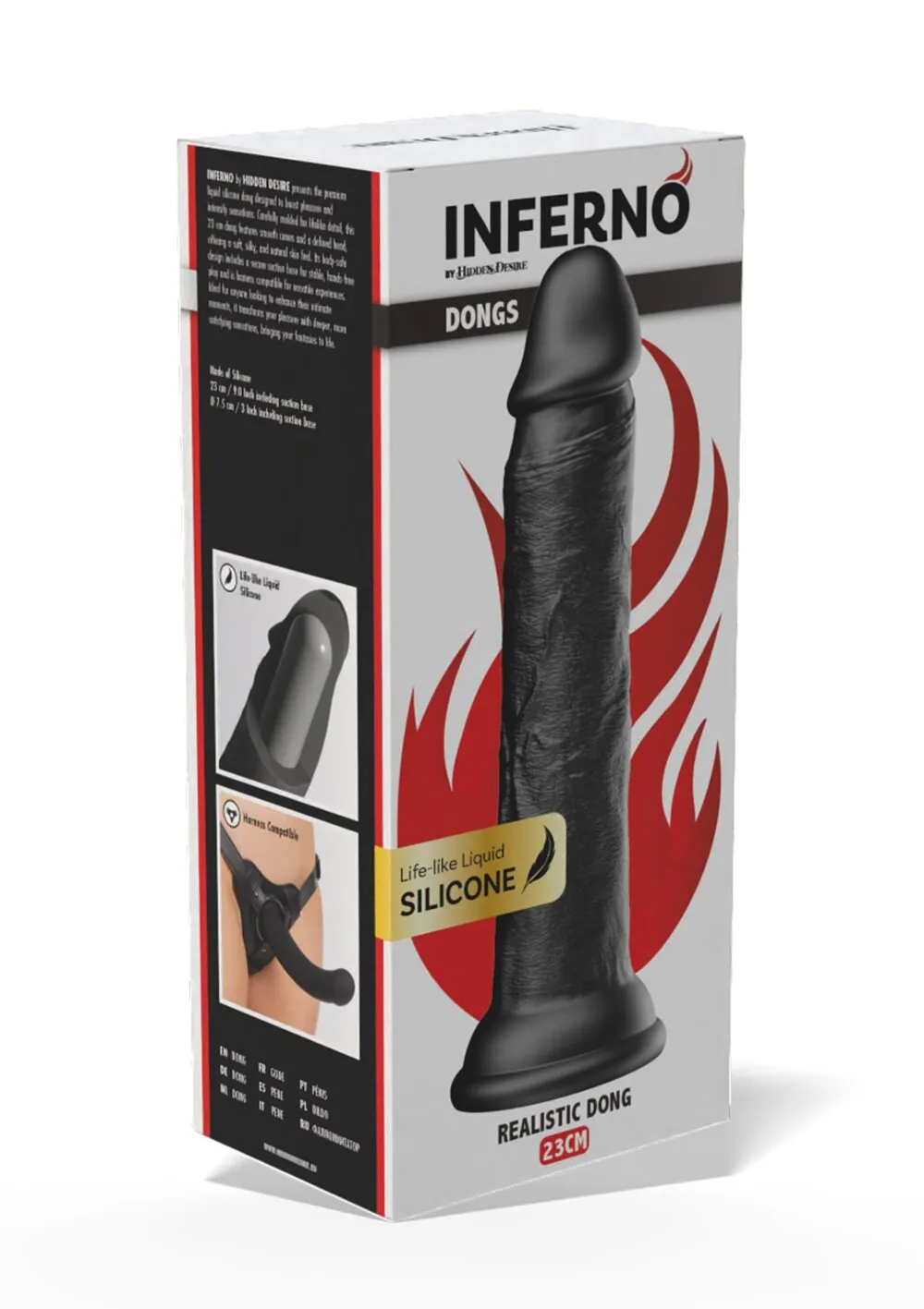 Realistic Dong Liquid Silicone 23 cm