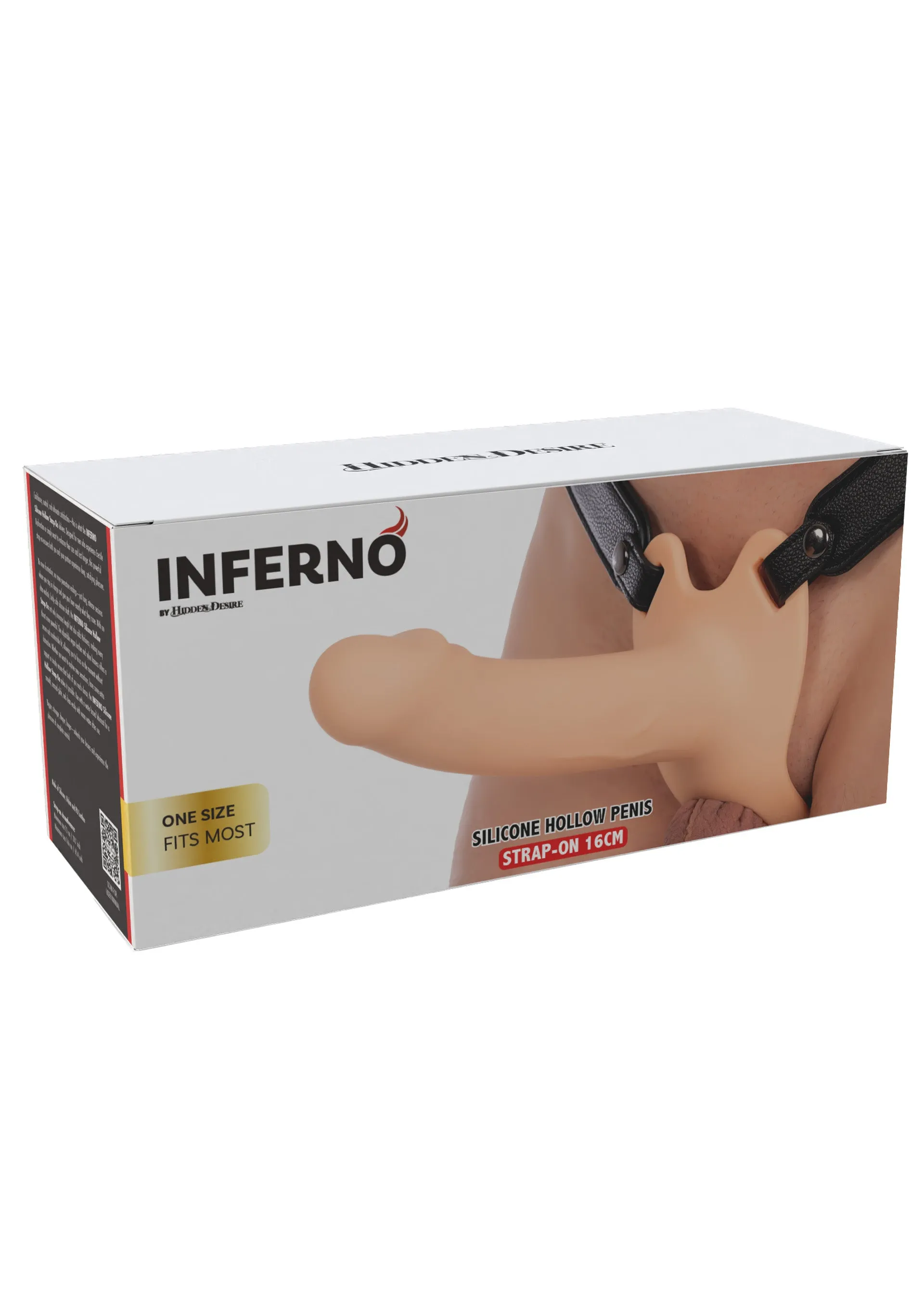 Hollow Penis Strapon 16cm