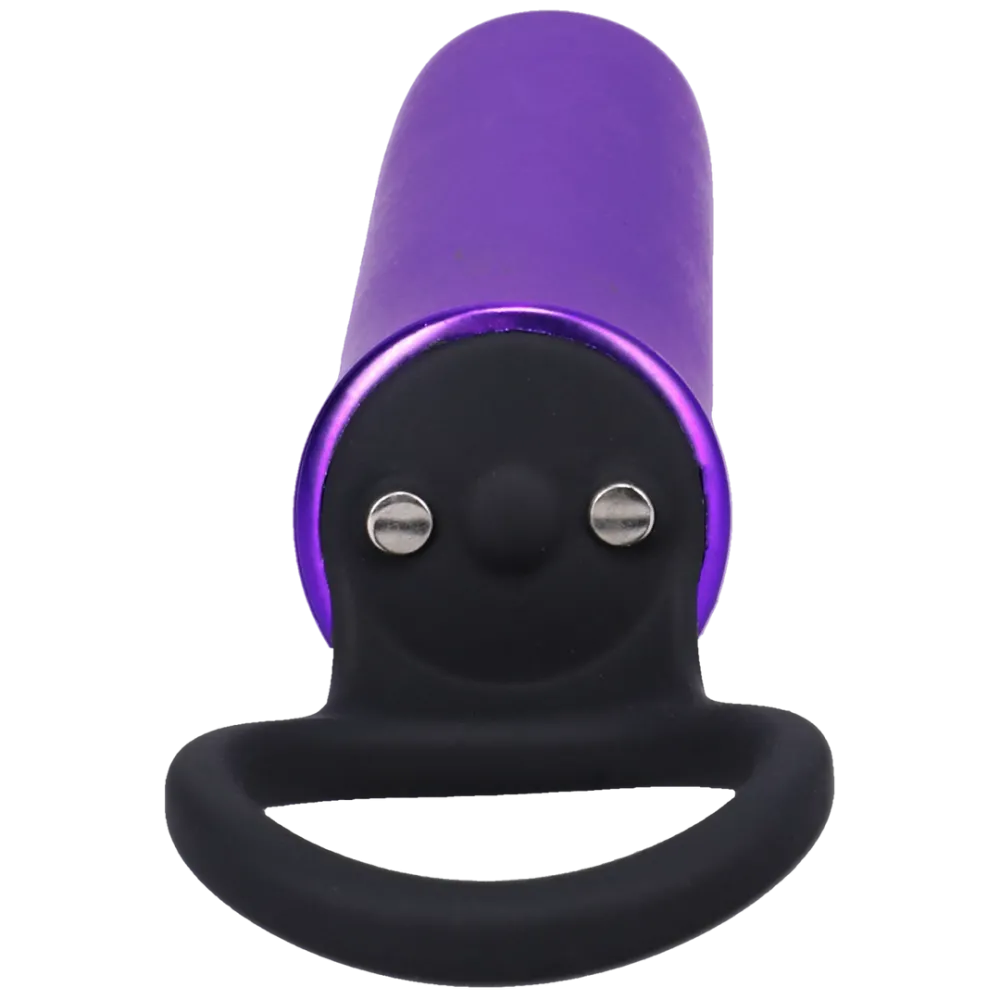 Power Play met Siliconen Grip Ring - Violet