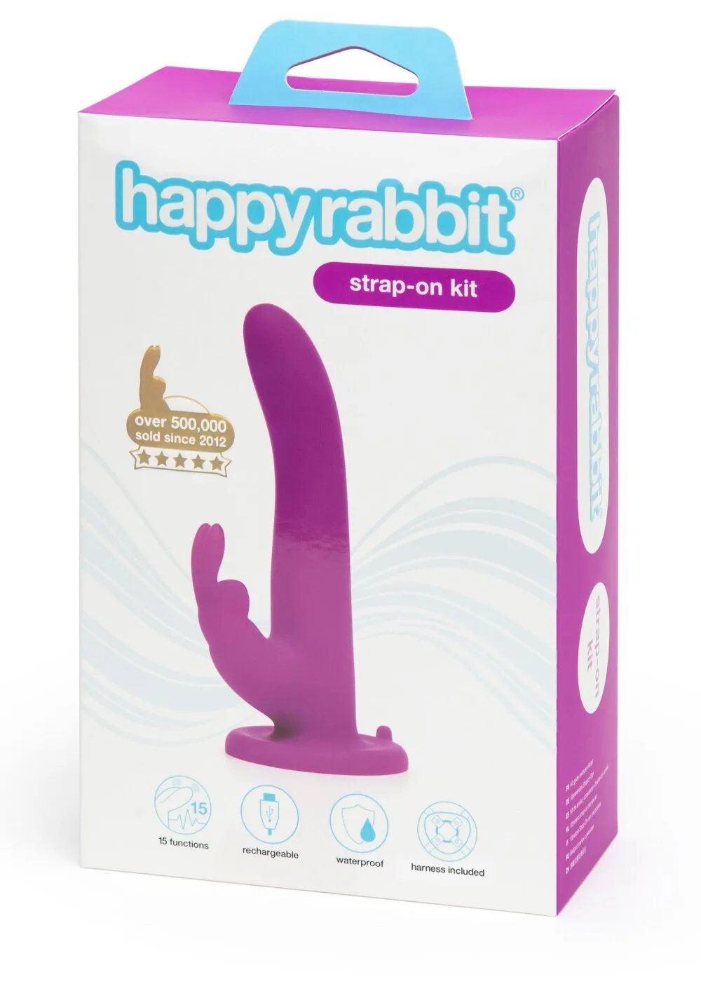 Vibrating Strap On Harness Set