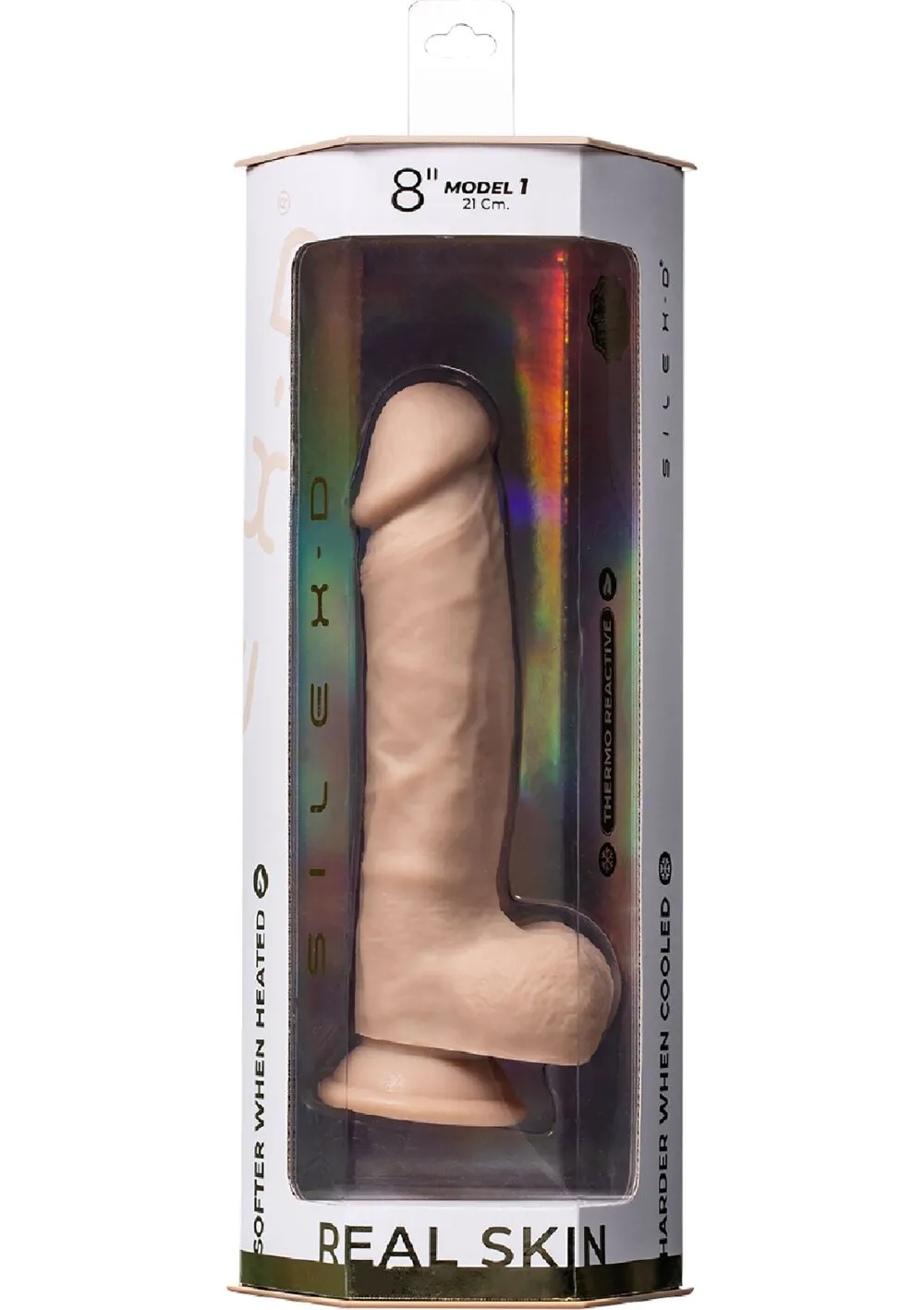 Real Skin Dildo Model 1 - 8 inch