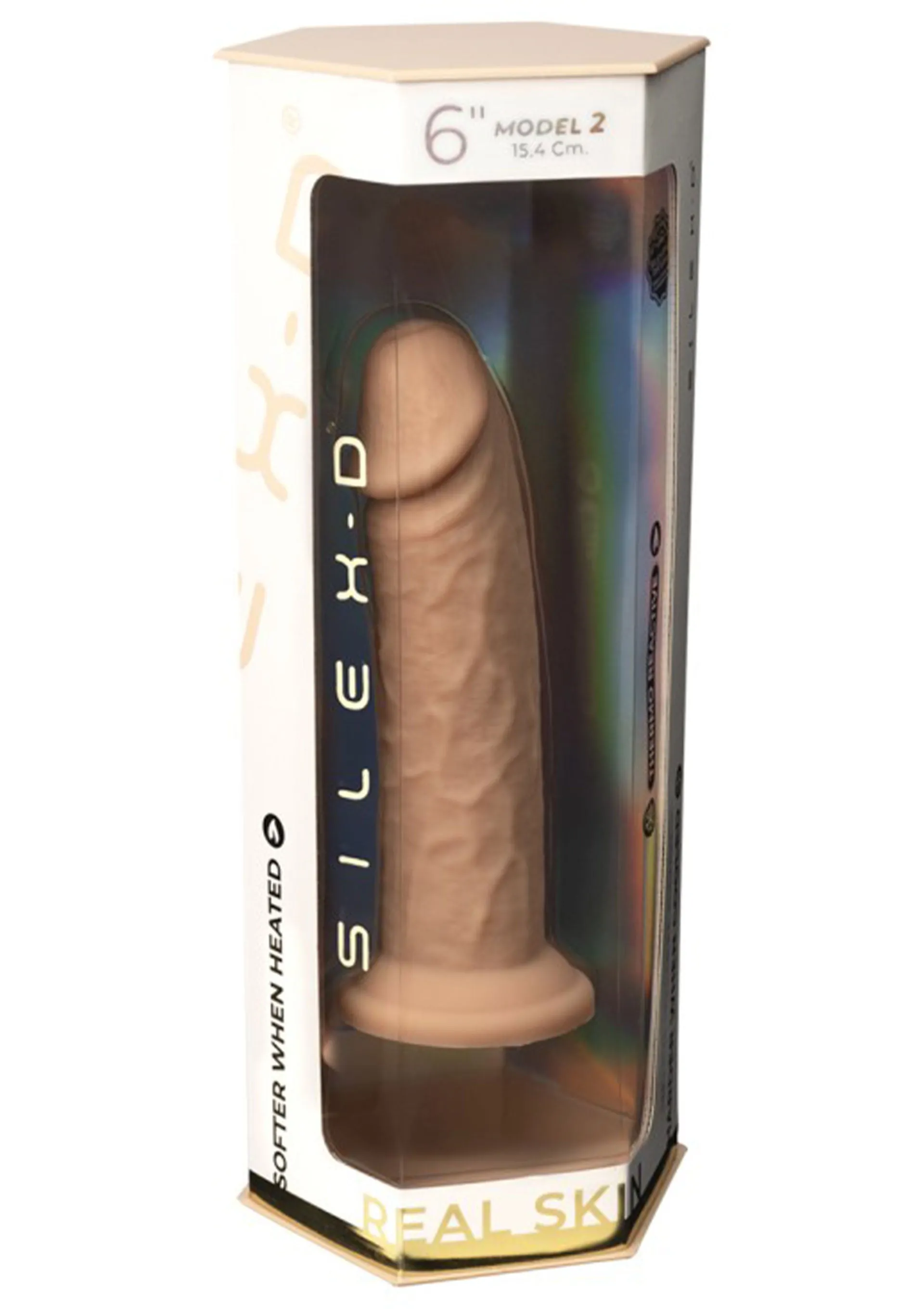 Real Skin Dildo Model 2 - 6 inch