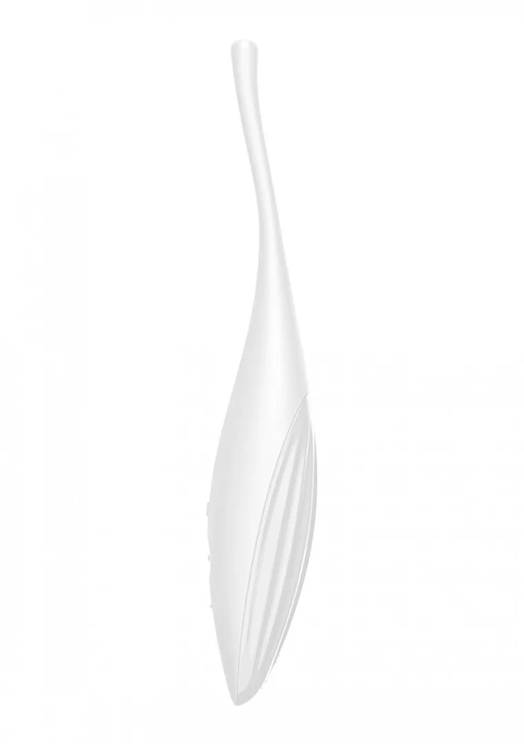 Draaiende Vreugde - Tip Vibrator - Wit