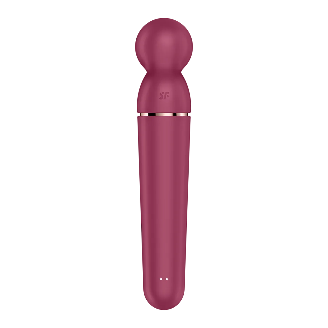 Planet Wand-er - Wand Vibrator - Berry/Roze Goud
