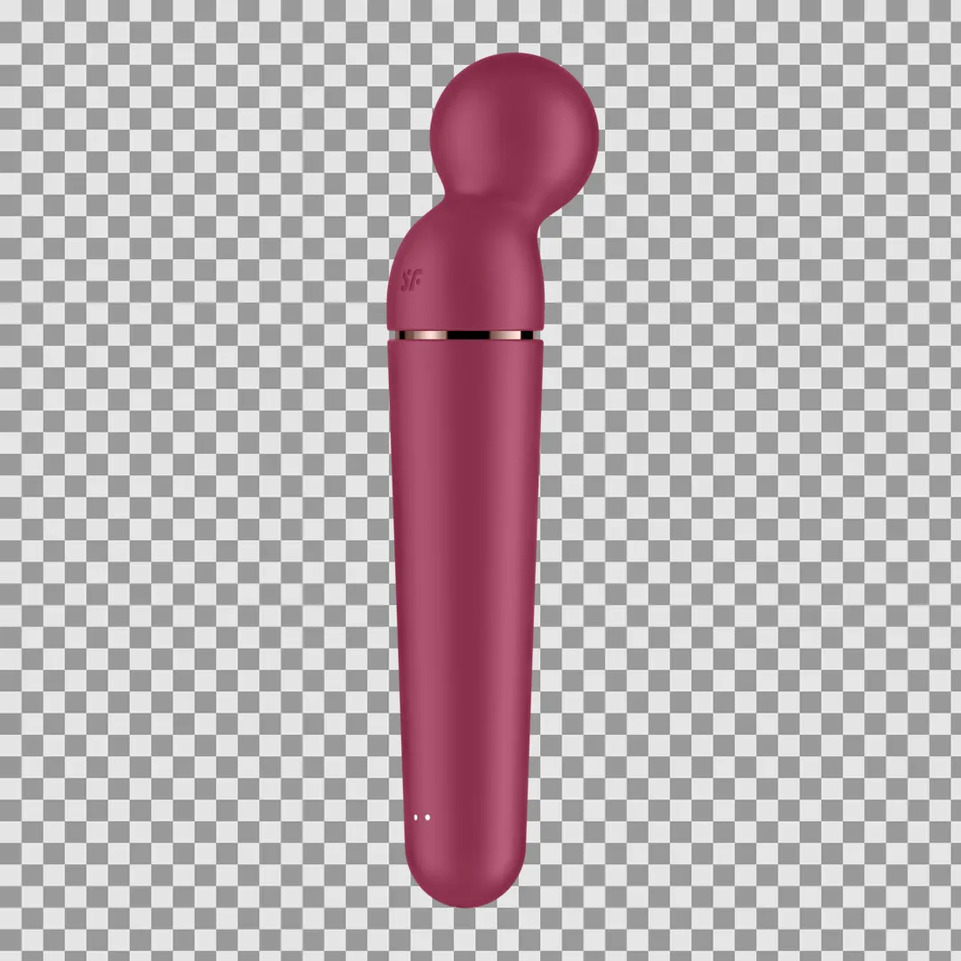Planet Wand-er - Wand Vibrator - Berry/Roze Goud