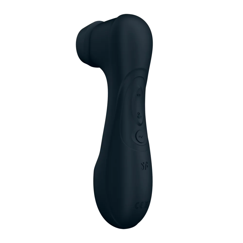 Pro 2 Generatie 3 - Double Air Pulse Vibrator - Liquid Air - Zwart