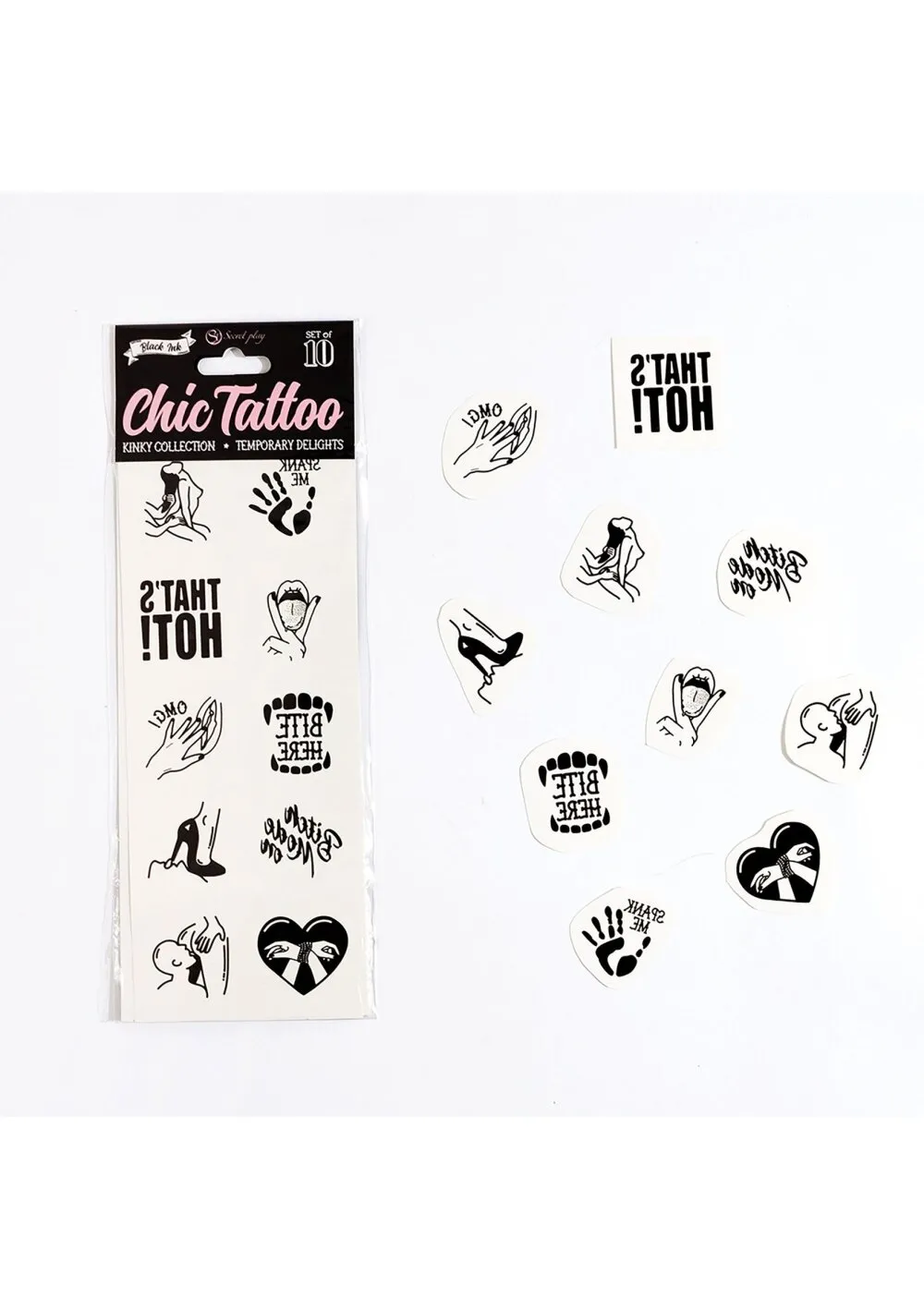 Kinky Chic Temporary Tattoo