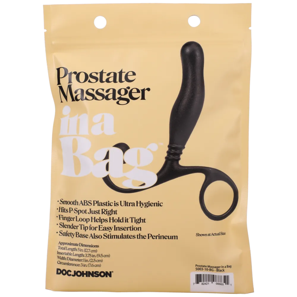 Prostate Massager - Zwart