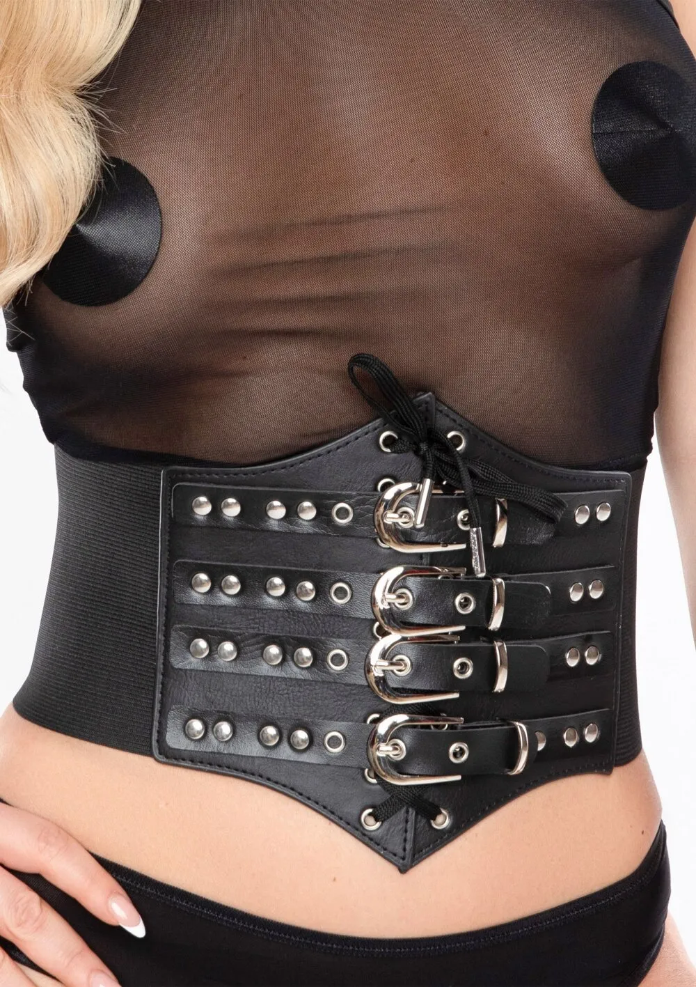 Buckled Front Waist Cincher