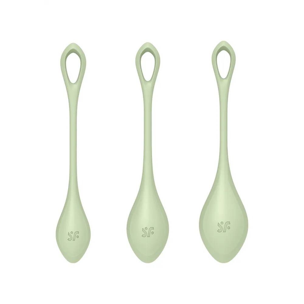 Yoni Power 2 - Kegel Balls Set - Lichtgroen