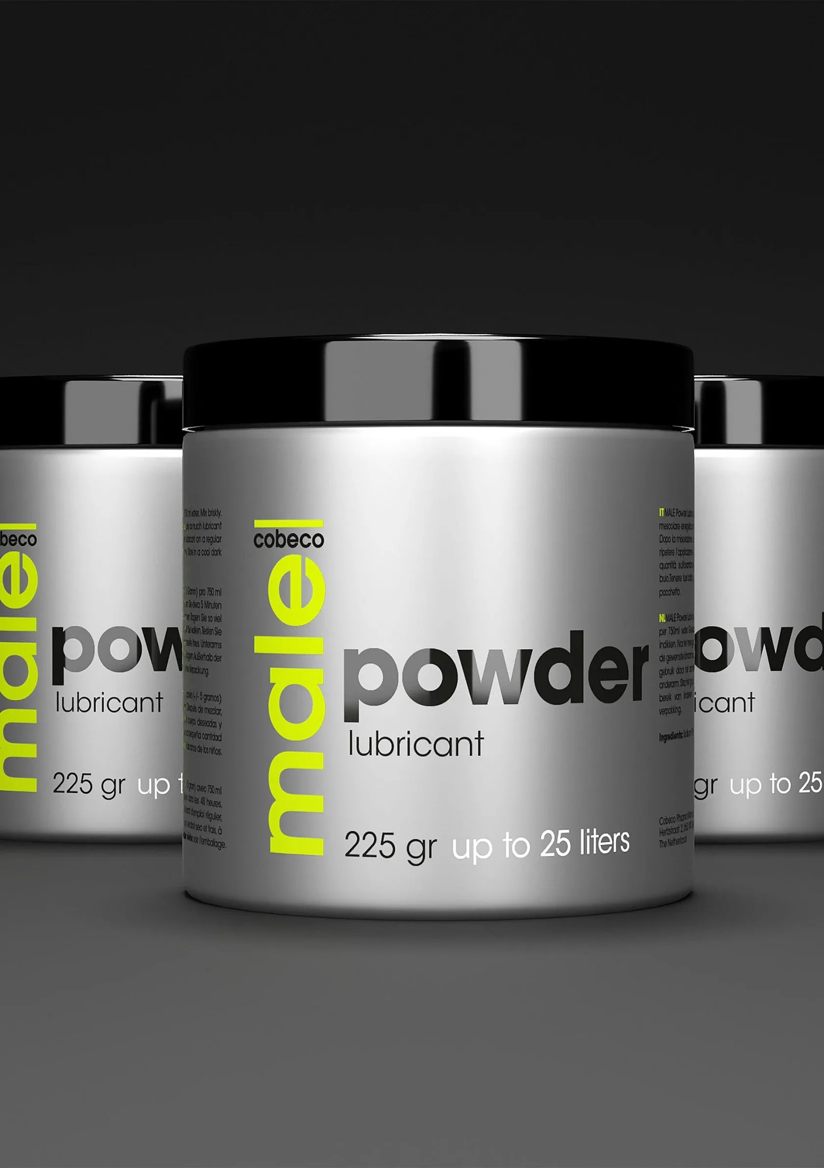 Male Powder Lubricant 225 ml