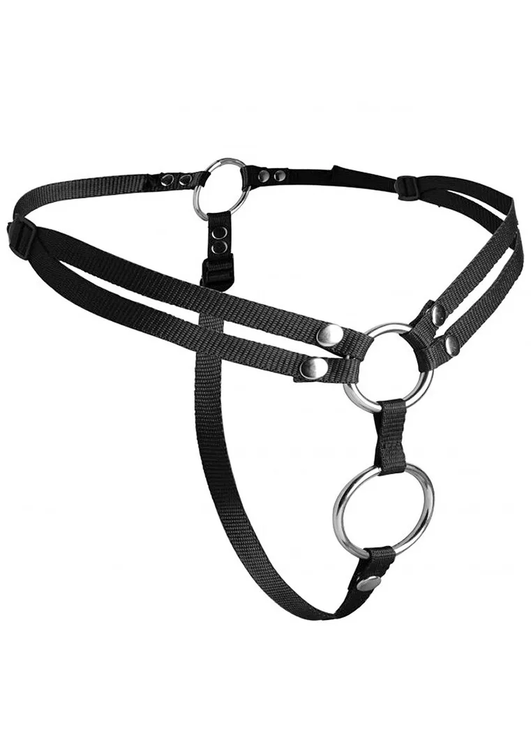 Unity - Double Penetration Strap-On Harness Unity - Dubbelpenetratie Strap-On Harnas