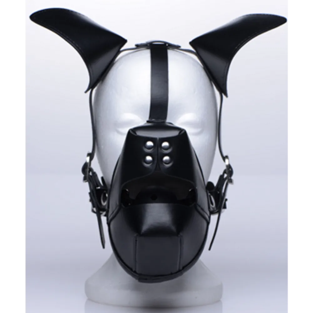 Pup - Puppy Speelmasker + Ademend Ballgag