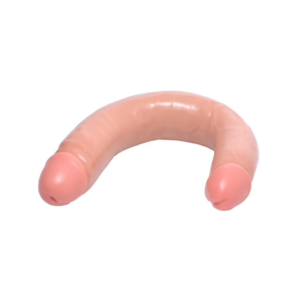 Realistische Double Dildo - 17.5 inch - Vlees