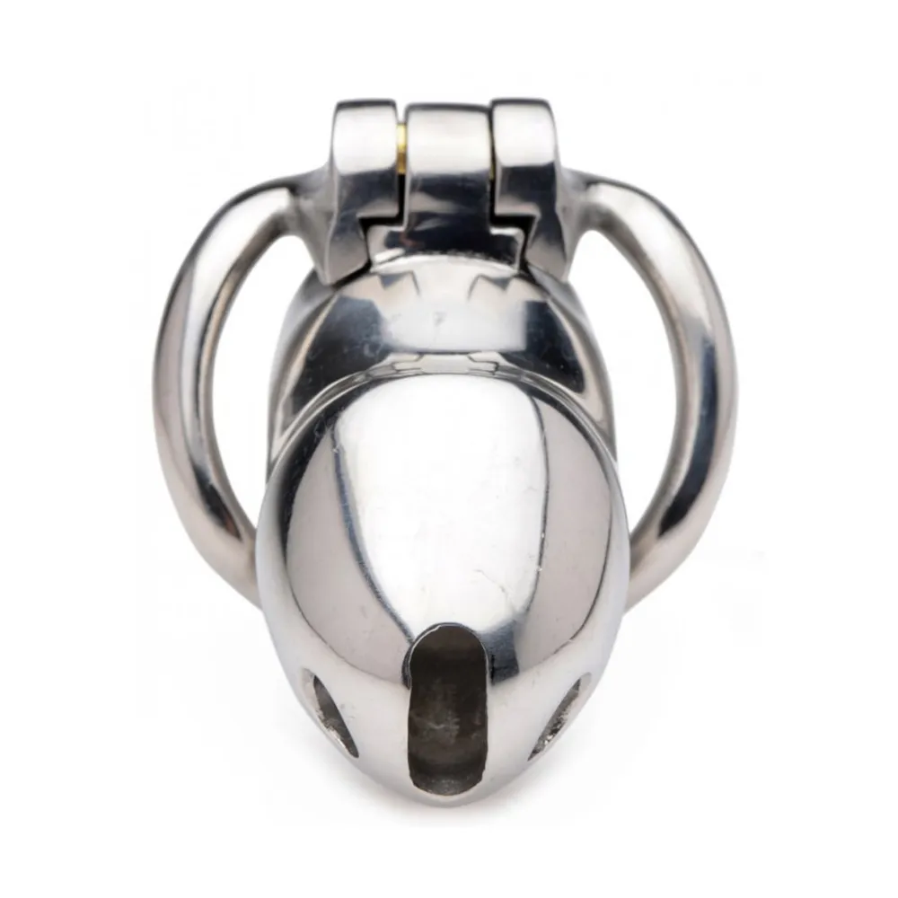 Rikers 24-7 - RVS Locking Chastity Cage