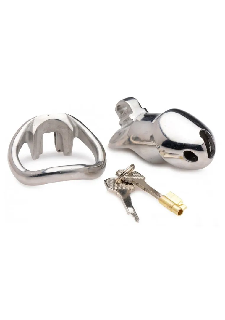 Rikers 24-7 - RVS Locking Chastity Cage