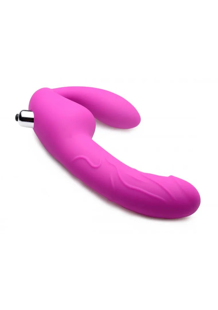 Royal Rider - Vibrerende Silicone Strapless Strap-On