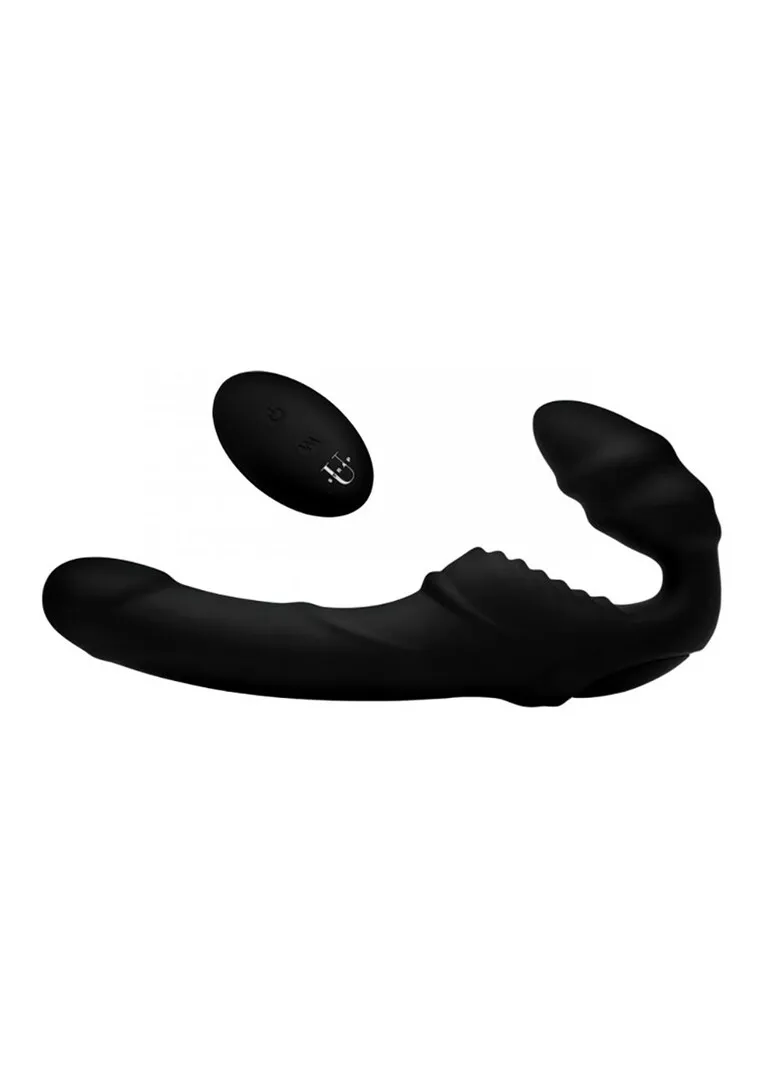 Pro Rider - Vibrerende Siliconen Strapless Strap-On met Afstandsbediening