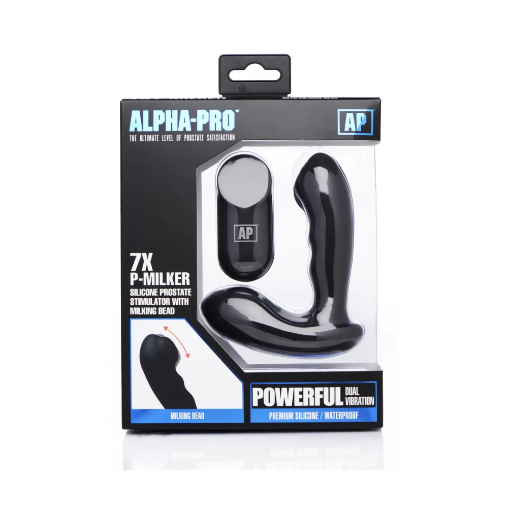 P-Milker - Silicone P-Spot Stimulator met 7 Snelheden