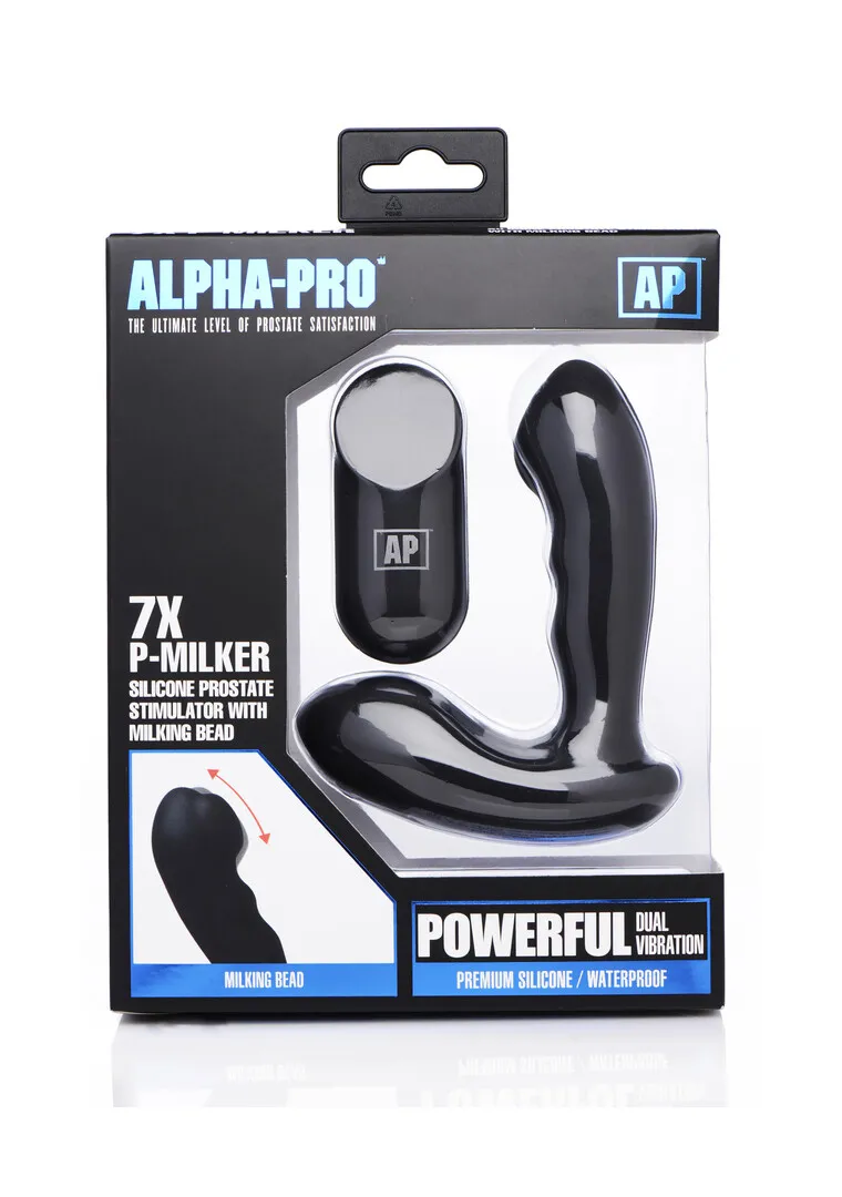 P-Milker - Silicone P-Spot Stimulator met 7 Snelheden