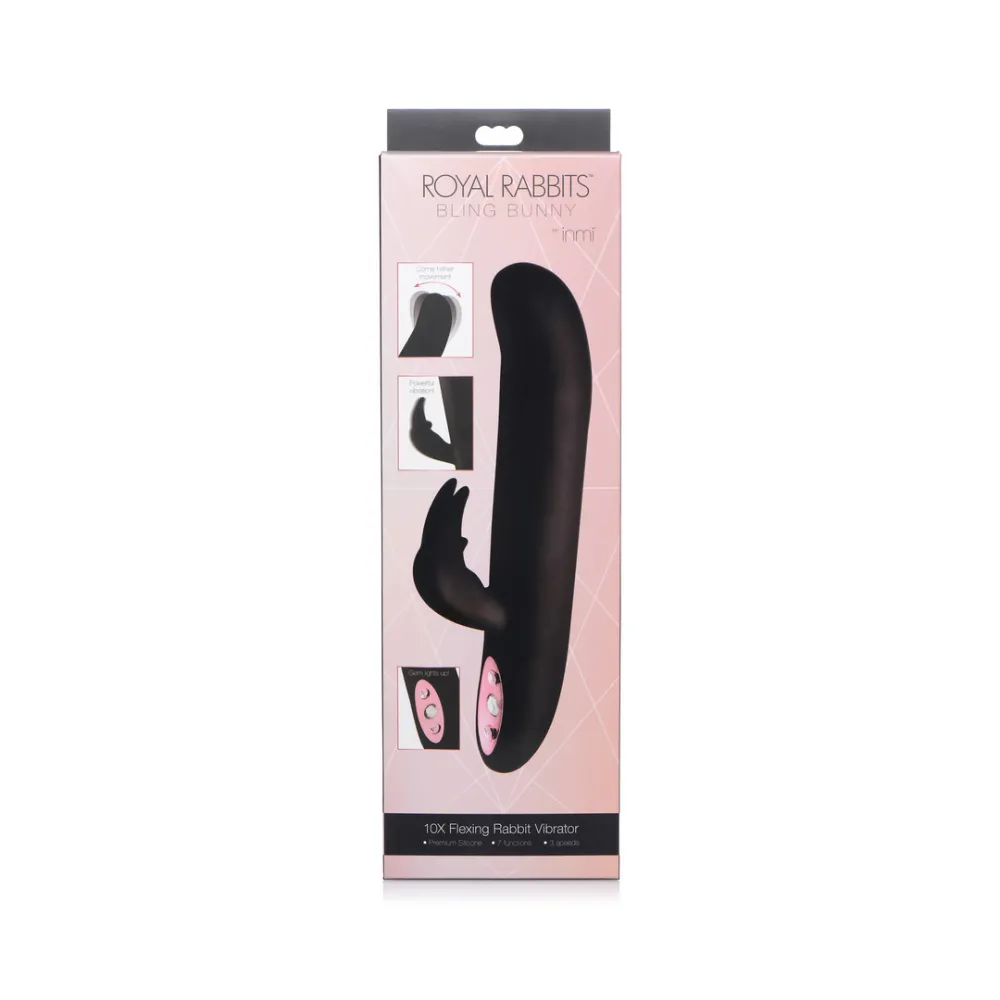 Royal Rabbits Bling Bunny - Flexibele Konijnen Vibrator