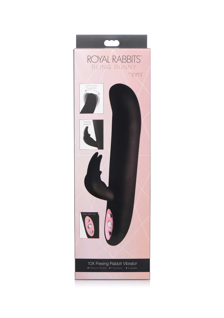 Royal Rabbits Bling Bunny - Flexibele Konijnen Vibrator