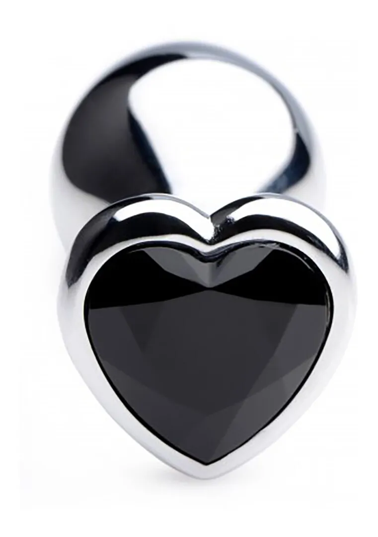 Zwarte Hart - Butt Plug - Medium