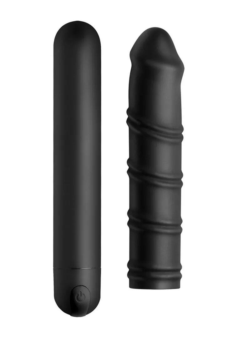 XL Bullet en Swirl Siliconen Sleeve