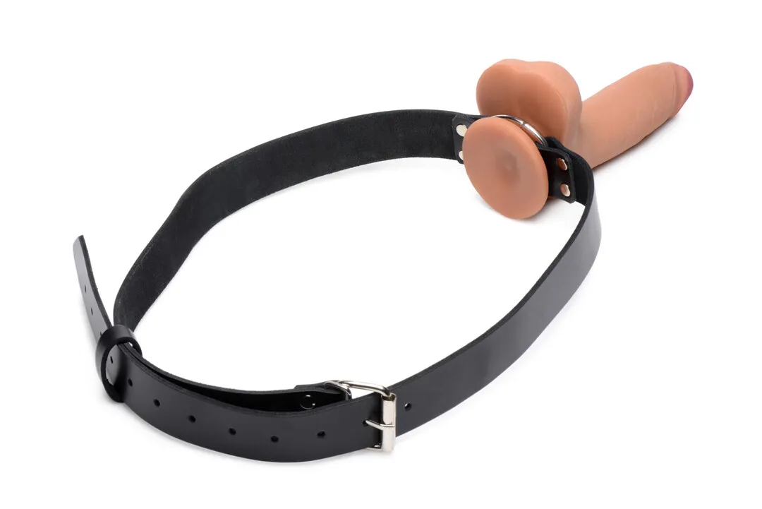 Leren Strap Dildo Houder