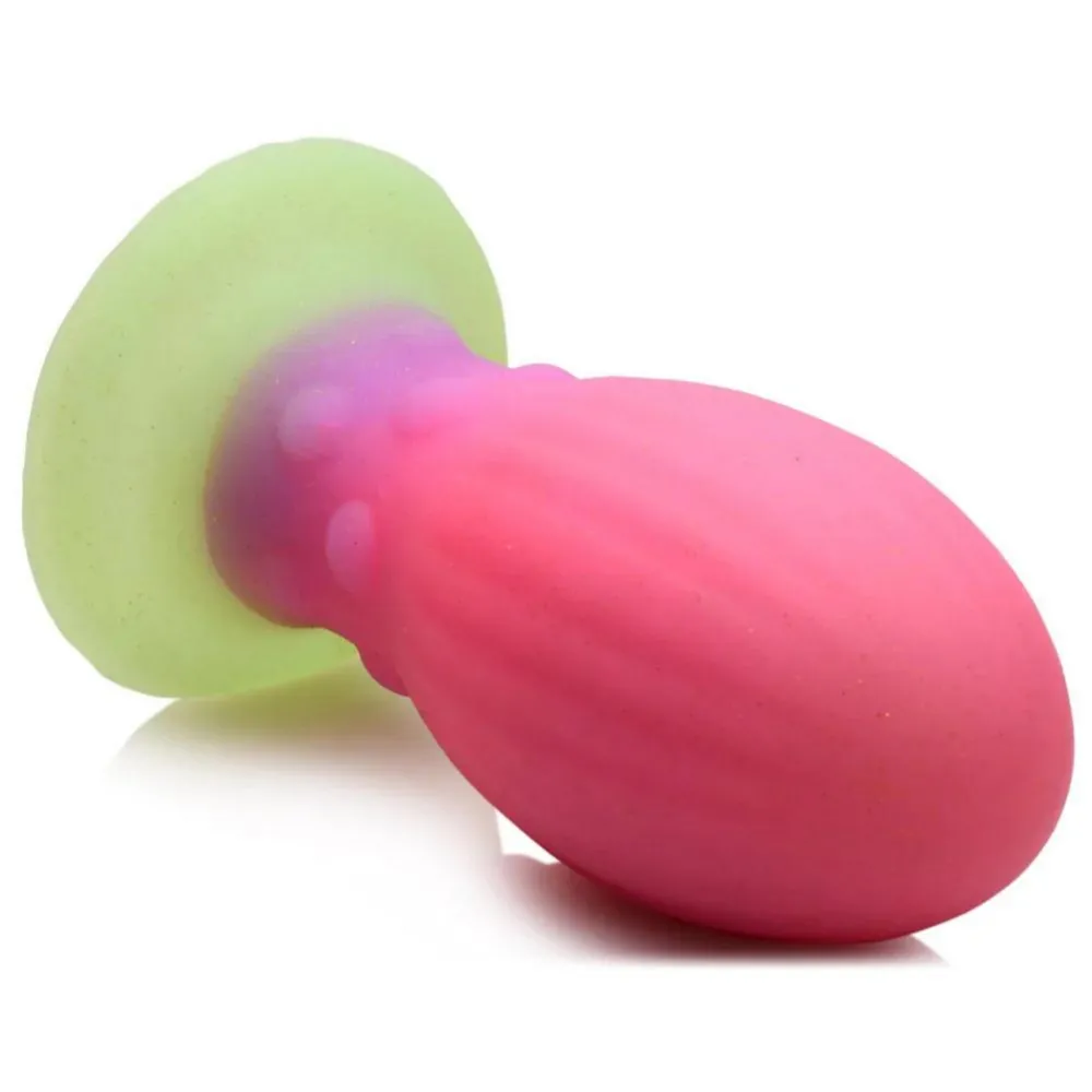 Xeno Egg - Glow in the Dark - Silicone Ei - Roze