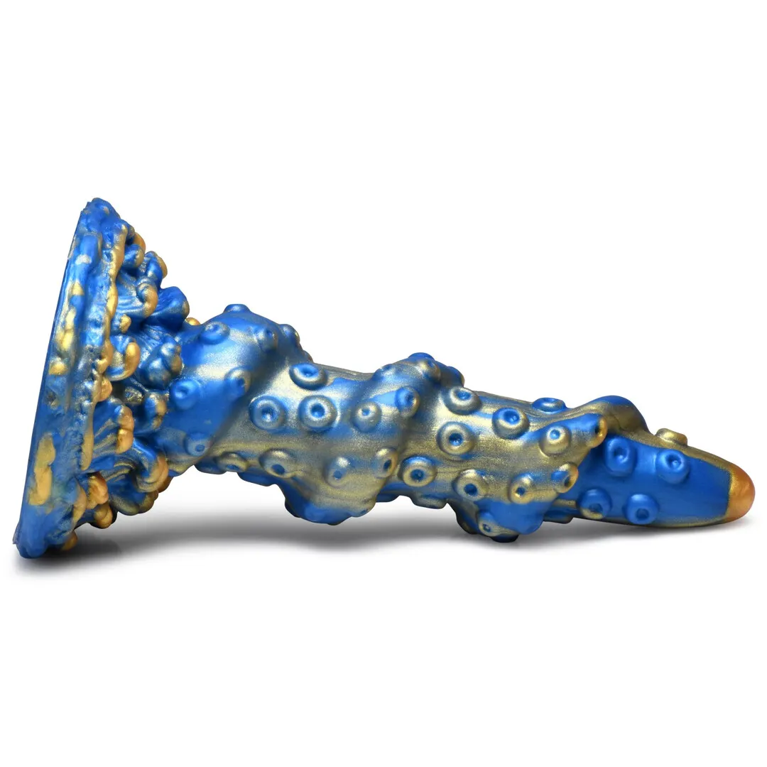 Kraken Silicone Dildo - Blauw