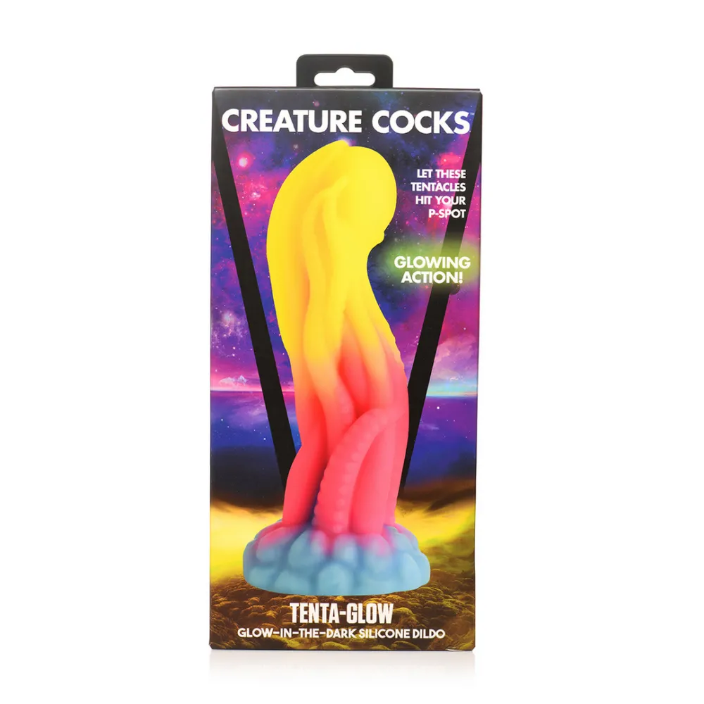 Tenta Glow - Glow-in-the-Dark Silikon Dildo