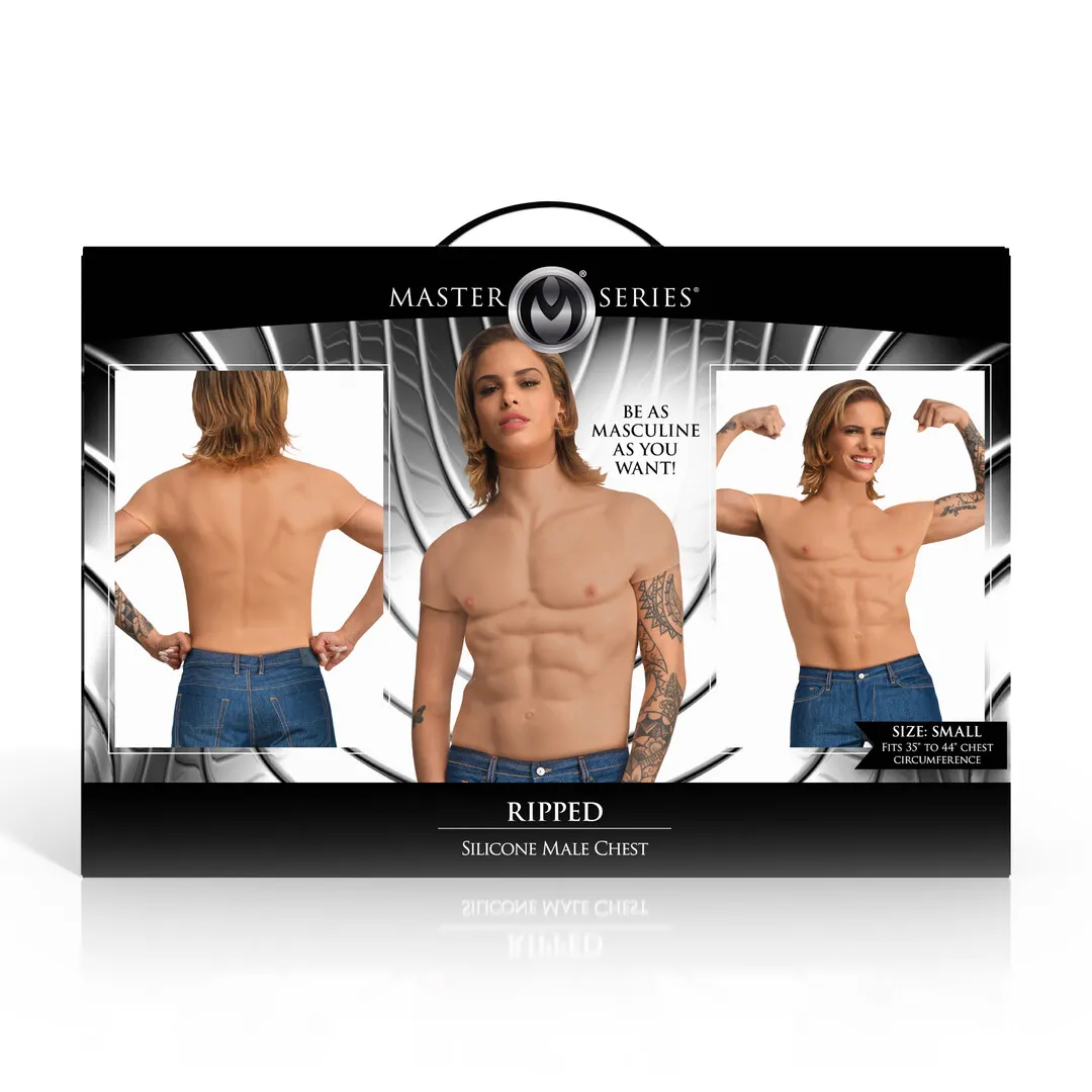 Ripped - Siliconen Mannenborst - Klein
