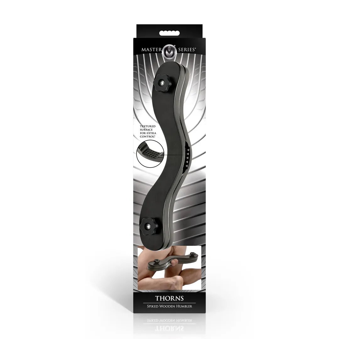 Doren - Gespijkerde Houten Humbler - Zwart