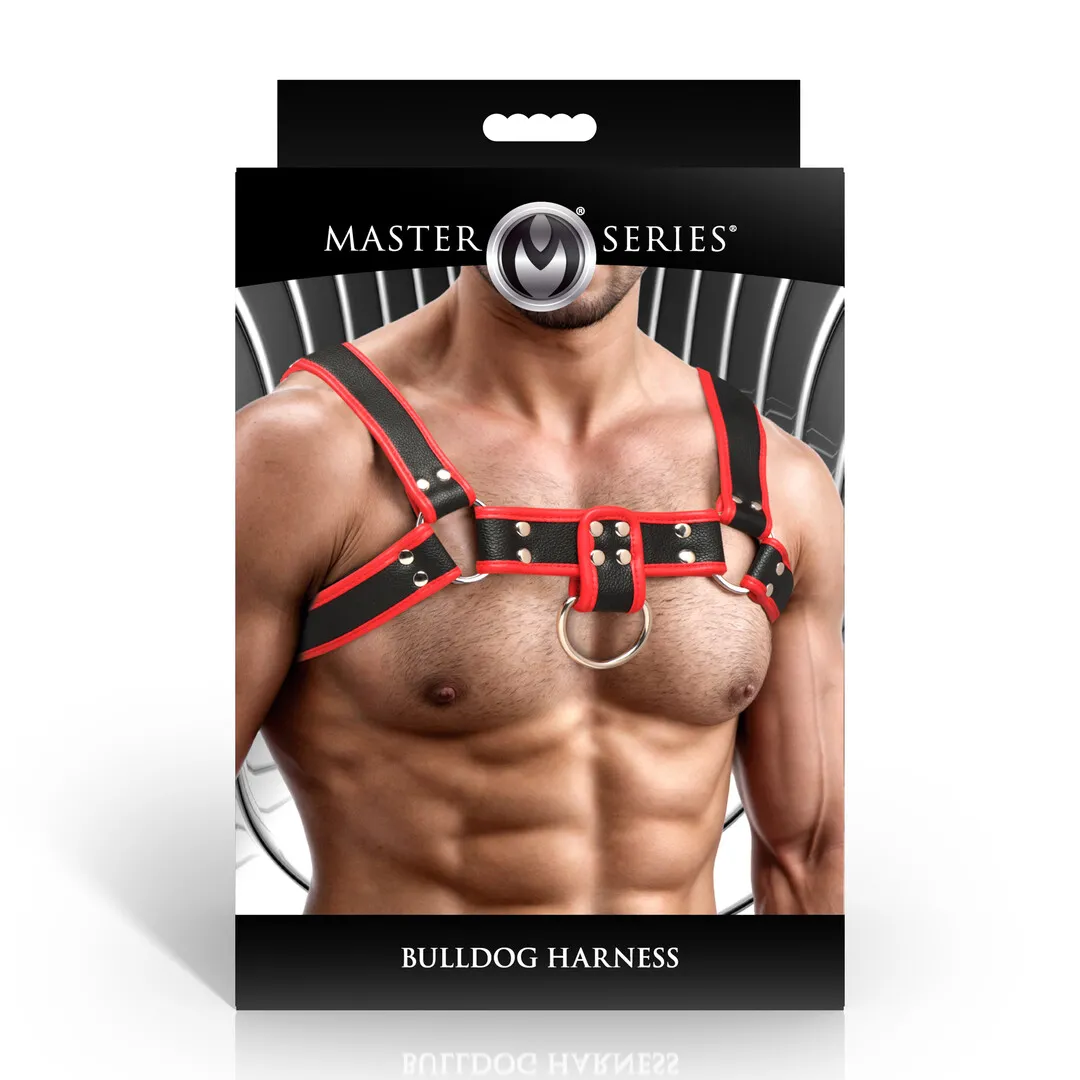 Bulldog Harnas - Rood