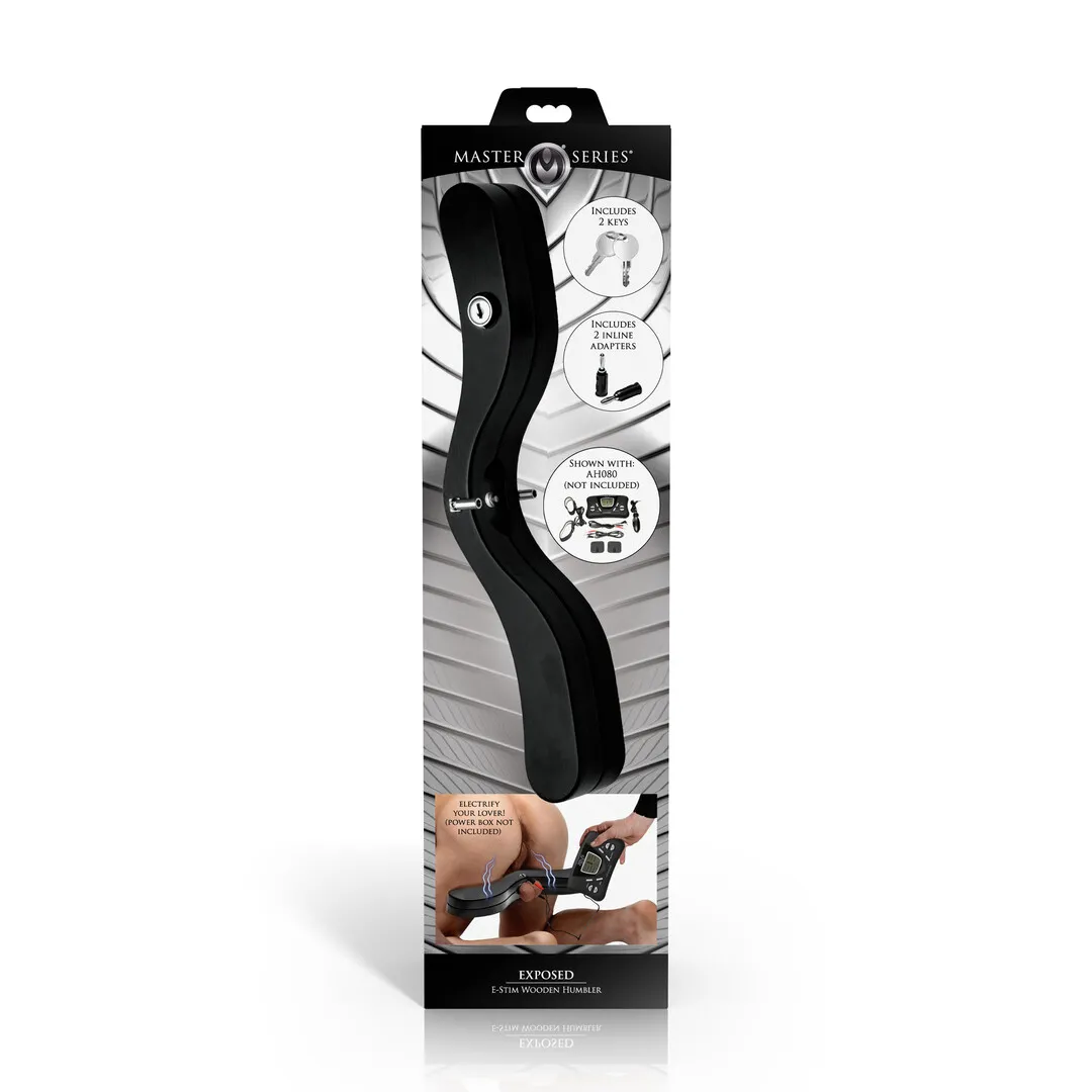 Exposed - E-Stim Houten Humbler - Zwart