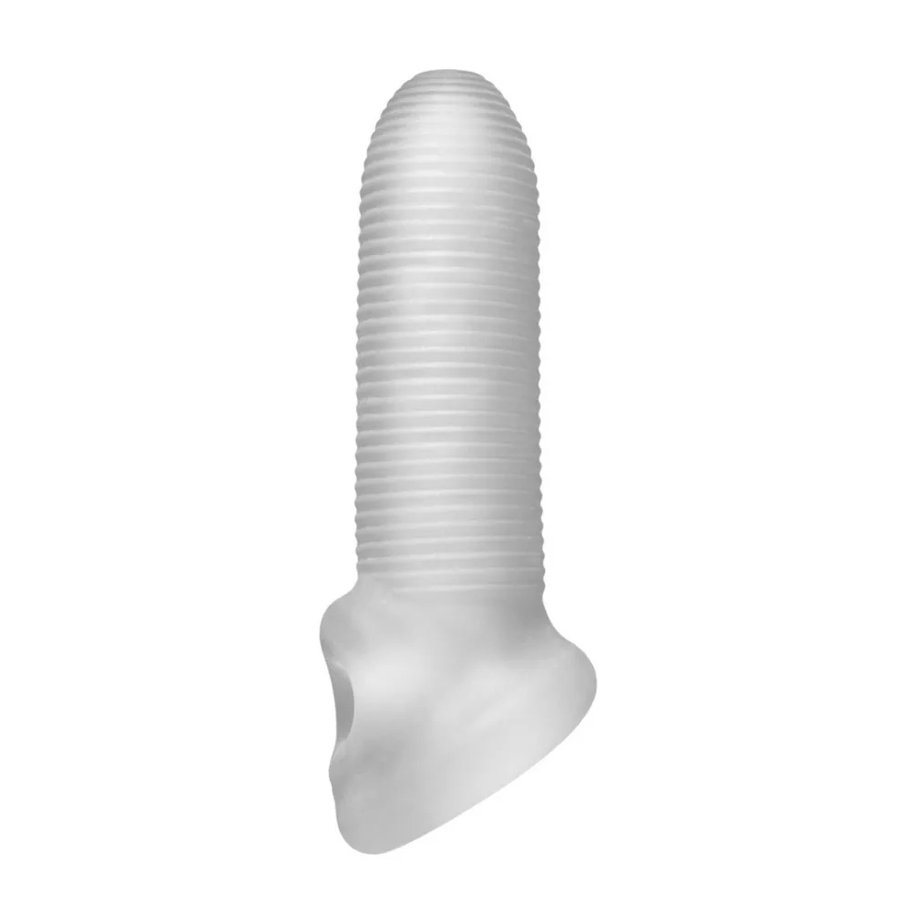 Fat Boy Micro Ribbed Sheath - Dildo - 5.5 / 14 cm