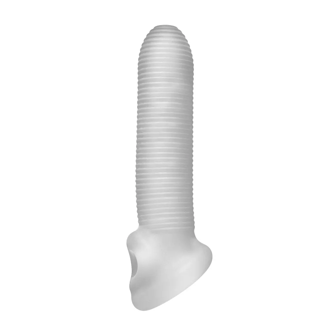 Fat Boy Micro Ribbed Sheath - Dildo - 6.5 / 16,5 cm