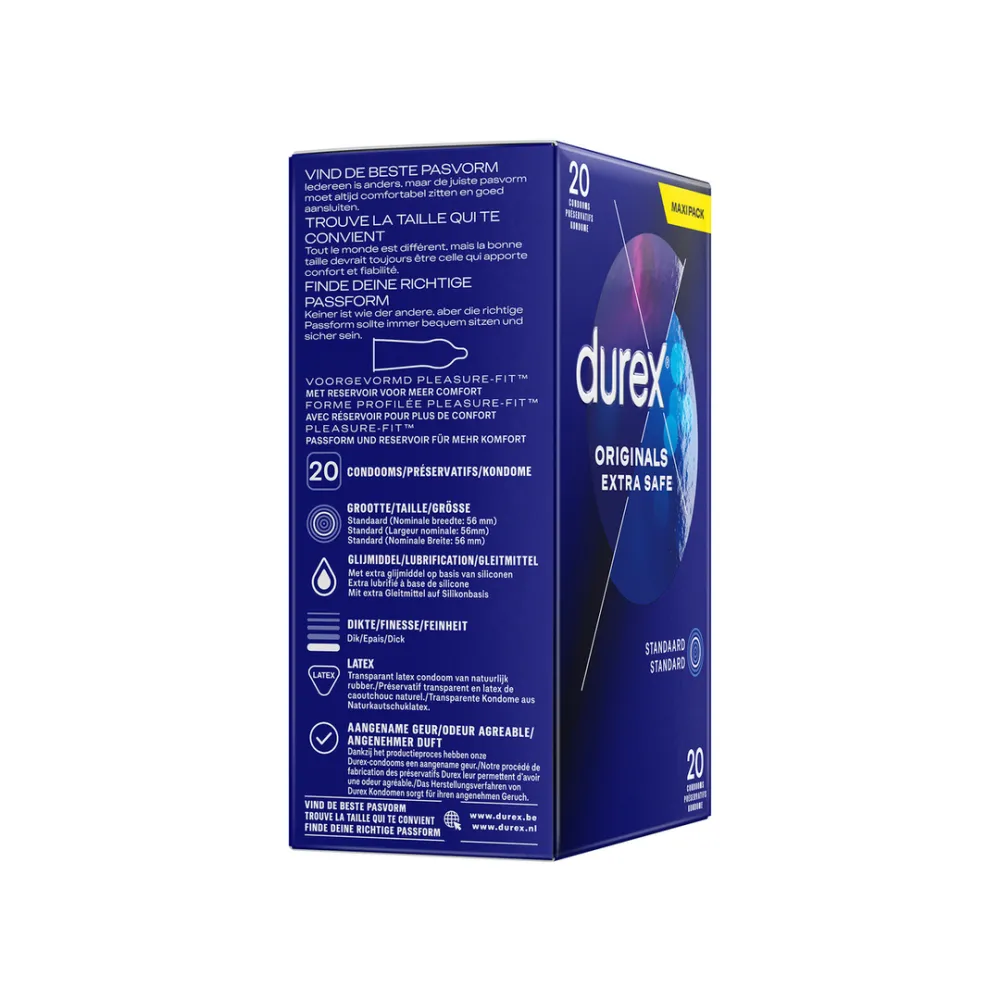 Originals Extra Safe - Condooms - 20 Stuks