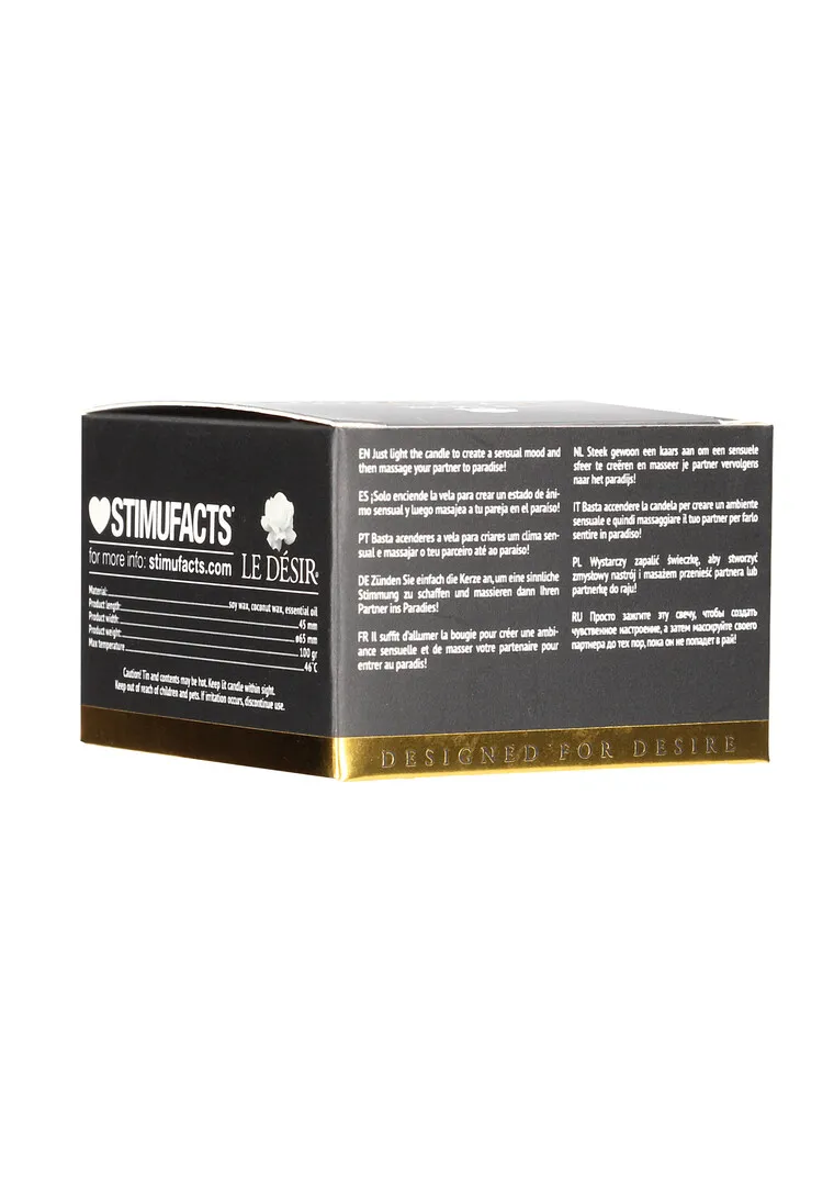 Erotische Massagekaars - Rozengeur