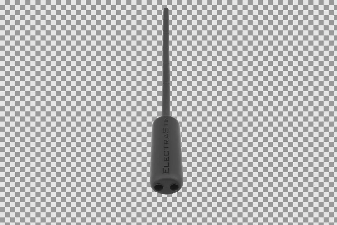 Silicone Noir Flexibel Geluid - 7mm - Zwart