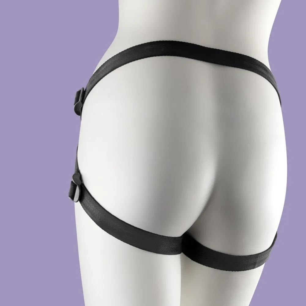 Snap Strap - Strap-on Harnas - Zwart