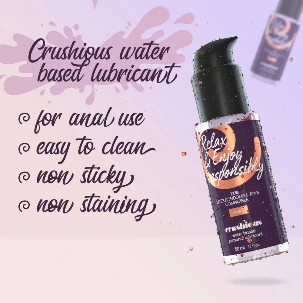 Waterbasis Anale Glijmiddel - 1,7 fl oz / 50 ml